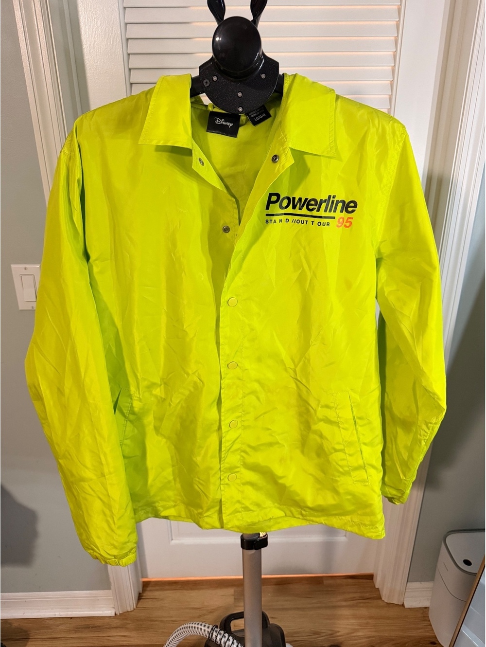 Disney Powerline Stand Out Tour ’95 Windbreaker Large A Goofy Movie BoxLun